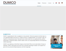 Tablet Screenshot of dumico.nl